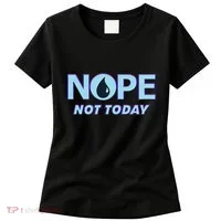 Nope Not Today Magic Tcg Blue Funny Women's T-Shirt thumb 0