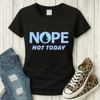 Nope Not Today Magic Tcg Blue Funny Women's T-Shirt thumb 3