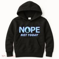 Nope Not Today Magic Tcg Blue Funny Kids Hoodie thumb 0