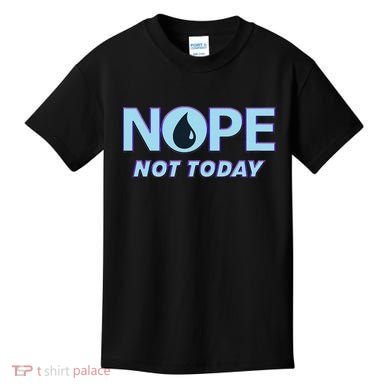 Nope Not Today Magic Tcg Blue Funny Kids T-Shirt
