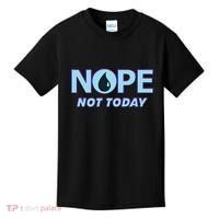 Nope Not Today Magic Tcg Blue Funny Kids T-Shirt thumb 0