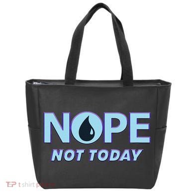 Nope Not Today Magic Tcg Blue Funny Tote Bag