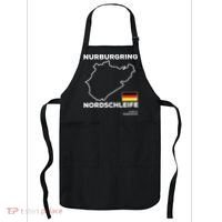 Nurburgring Nordschleife Track Outline Race Fan Funny Quote Apron thumb 0