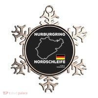 Nurburgring Nordschleife Track Outline Race Fan Funny Quote Ornament thumb 0