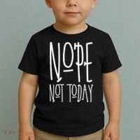 Nope Not Today Toddler T-Shirt thumb 2
