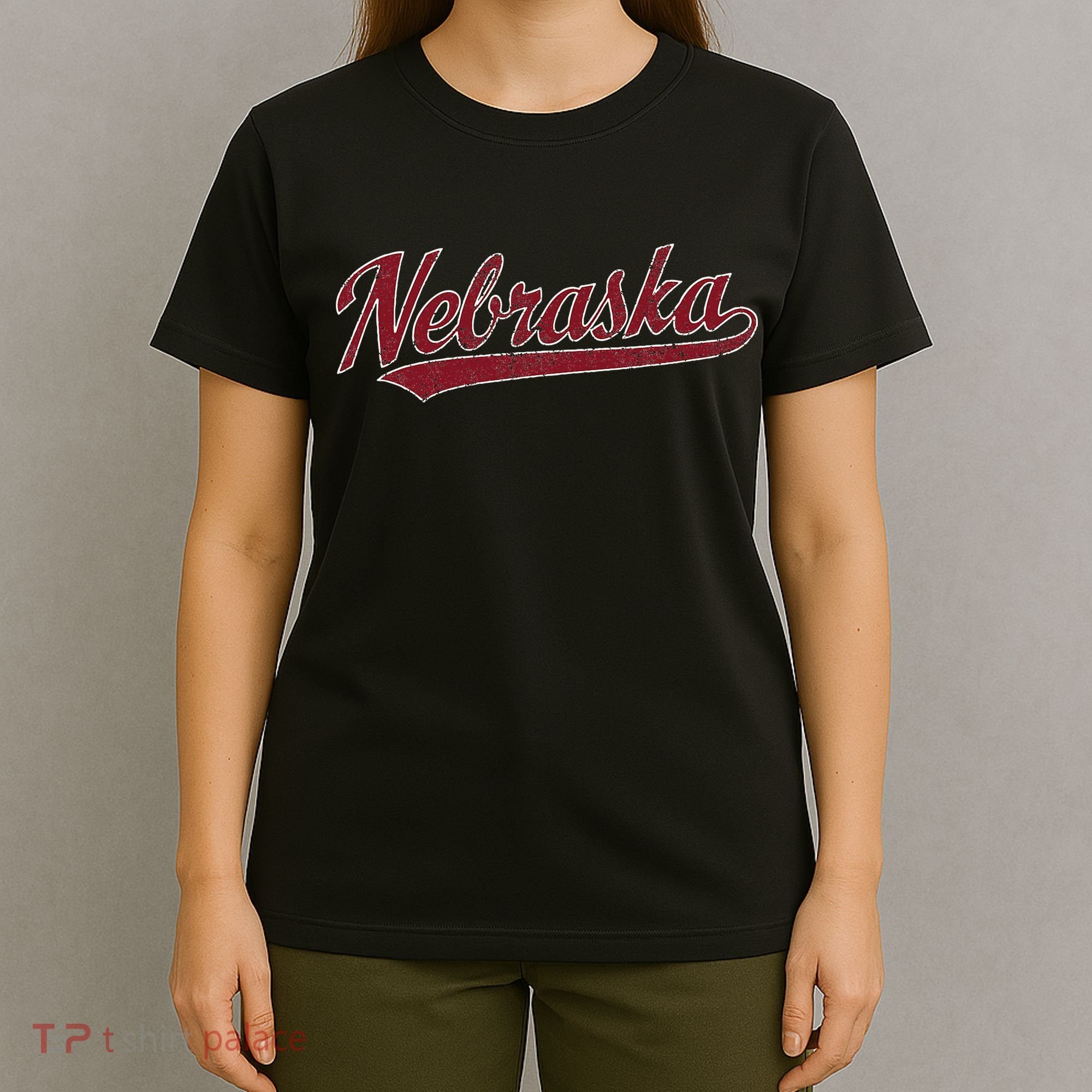 Nebraska Ne Vintage Sports T-Shirt