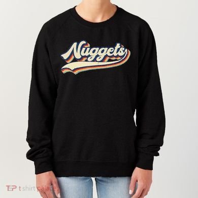 Nuggets Name Vintage Retro Women's Sweatshirt