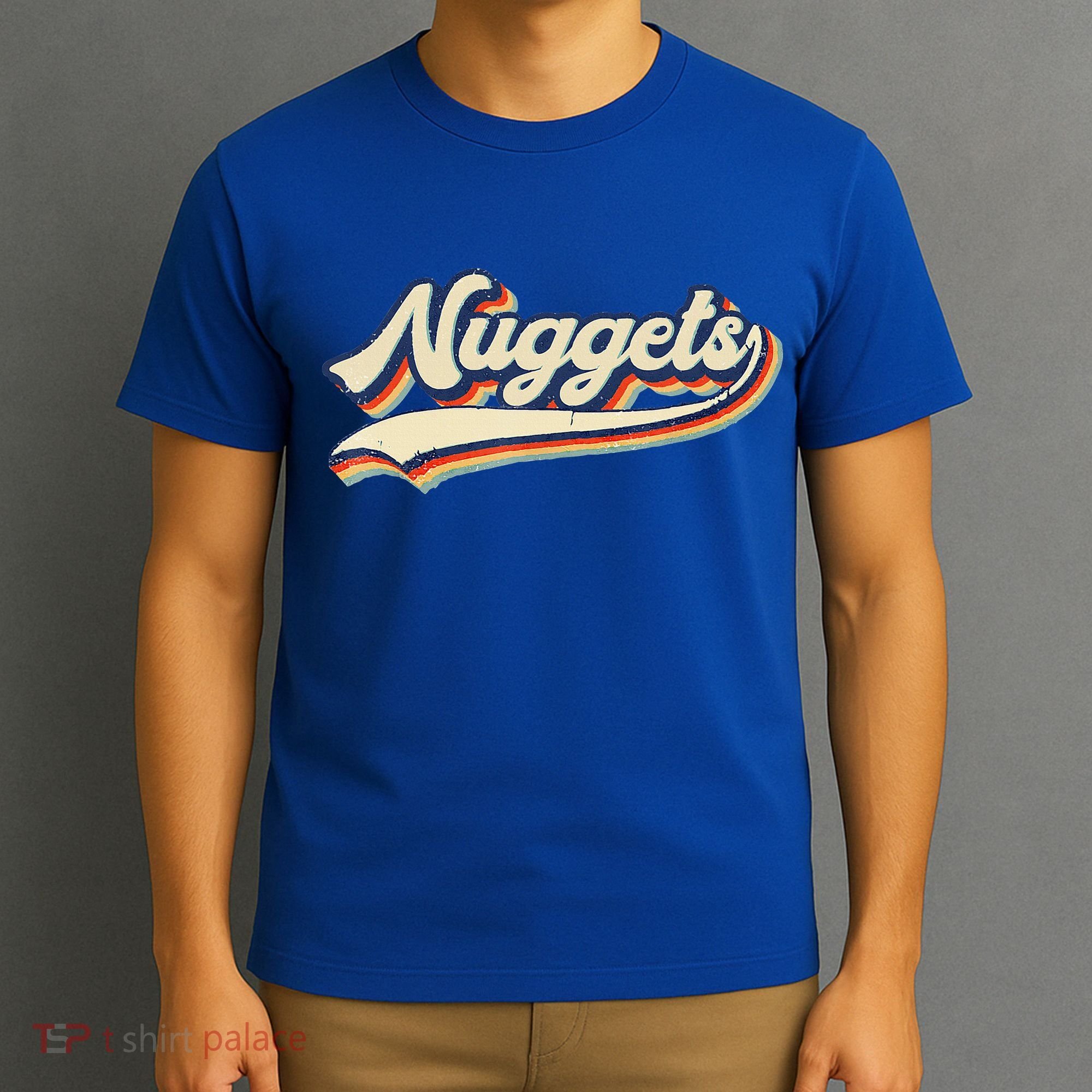 Nuggets Name Vintage Retro T-Shirt