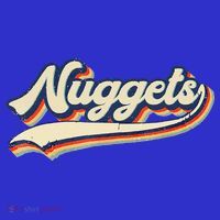 Nuggets Name Vintage Retro T-Shirt thumb 7