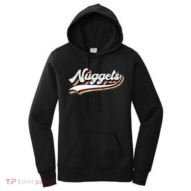 Nuggets Name Vintage Retro Women's Hoodie