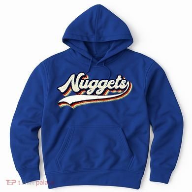 Nuggets Name Vintage Retro Hoodie