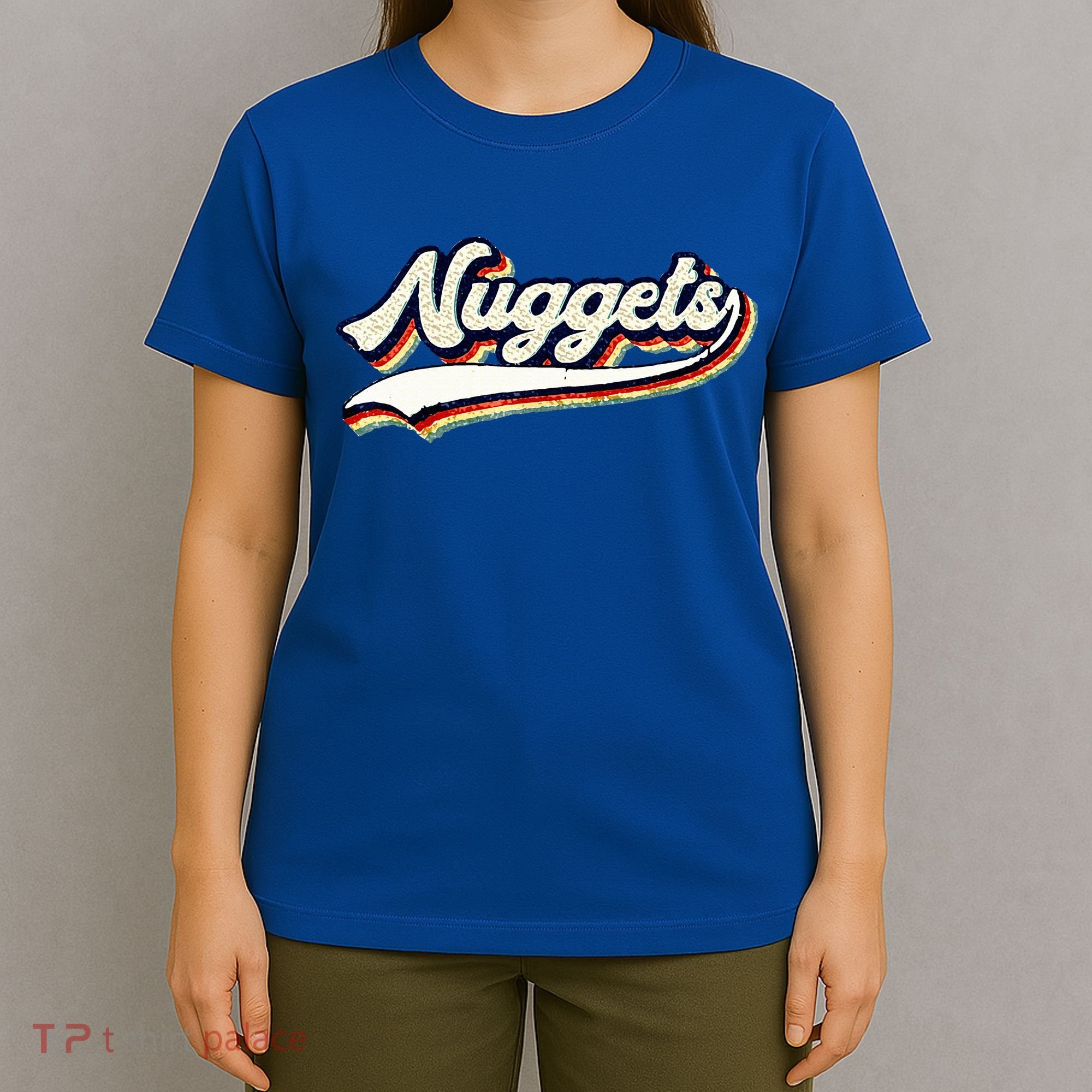 Nuggets Name Vintage Retro T-Shirt