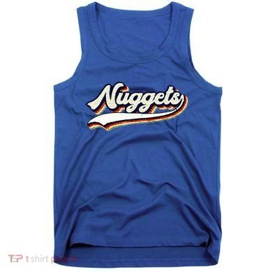 Nuggets Name Vintage Retro Tank Top