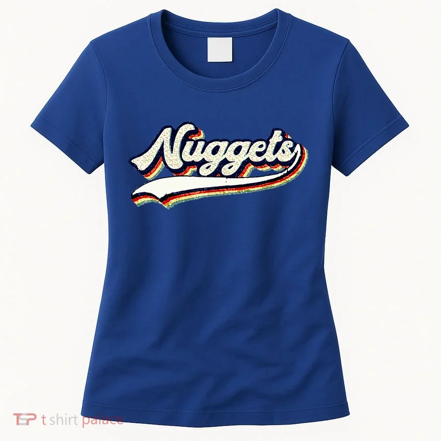 Nuggets Name Vintage Retro Women's T-Shirt