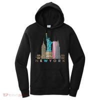 Nyc New York City Skylines Statue Of Liberty Women's Hoodie thumb 0