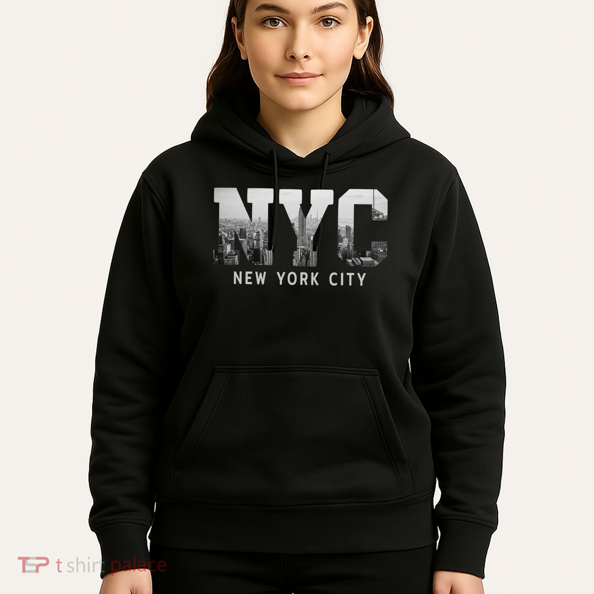 Nyc New York City Skyline Souvenir Hoodie