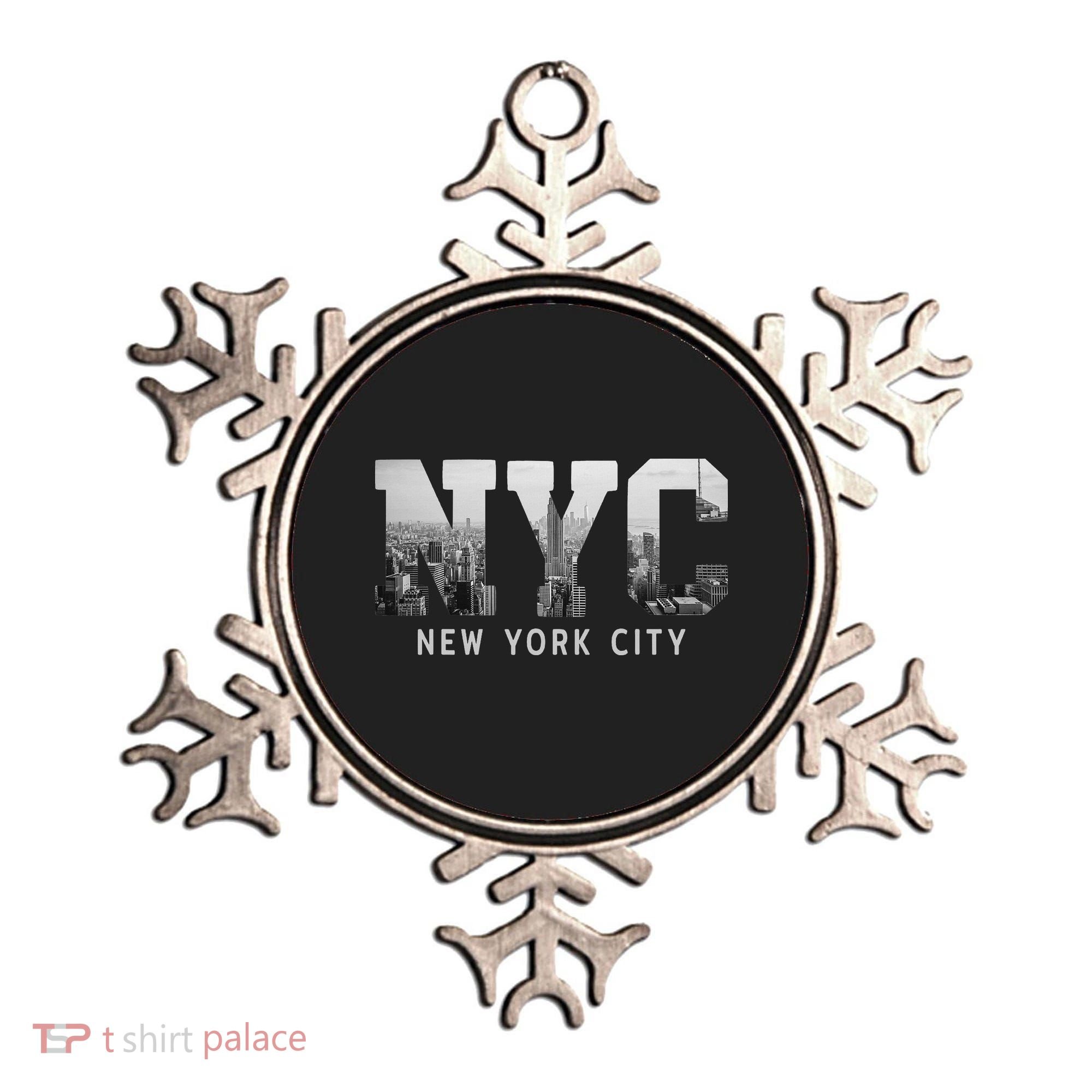 Nyc New York City Skyline Souvenir Ornament