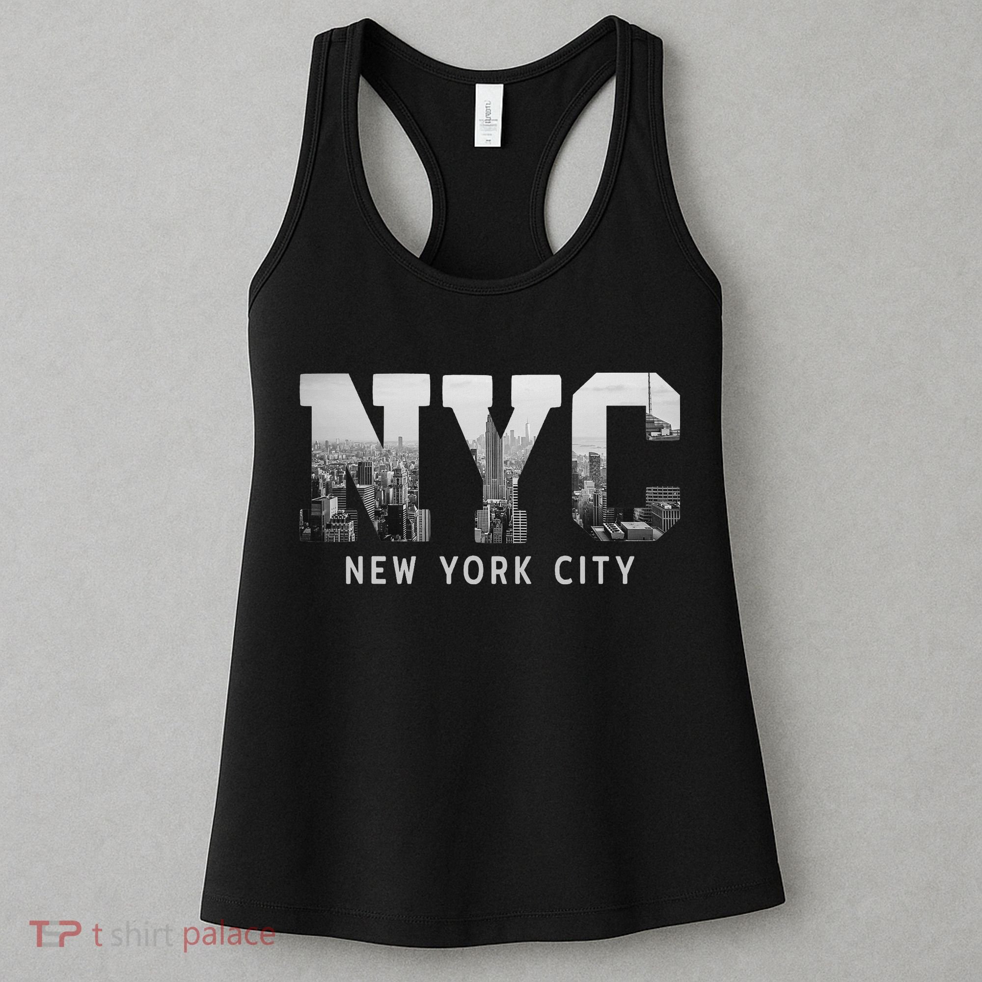 Nyc New York City Skyline Souvenir Women's Tank Top