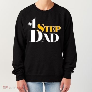 No 1 Step Dad Father's Day Women's Sweatshirt