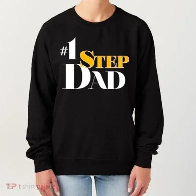 No 1 Step Dad Father's Day Women's Sweatshirt