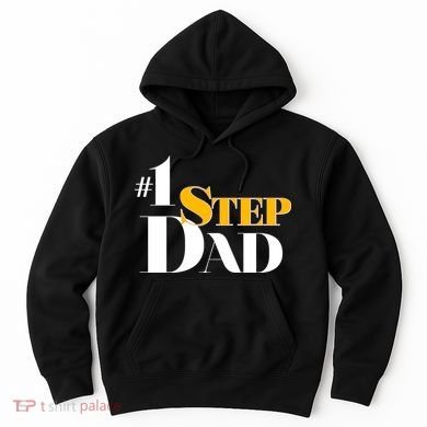 No 1 Step Dad Father's Day Hoodie