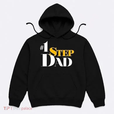 No 1 Step Dad Father's Day Hoodie