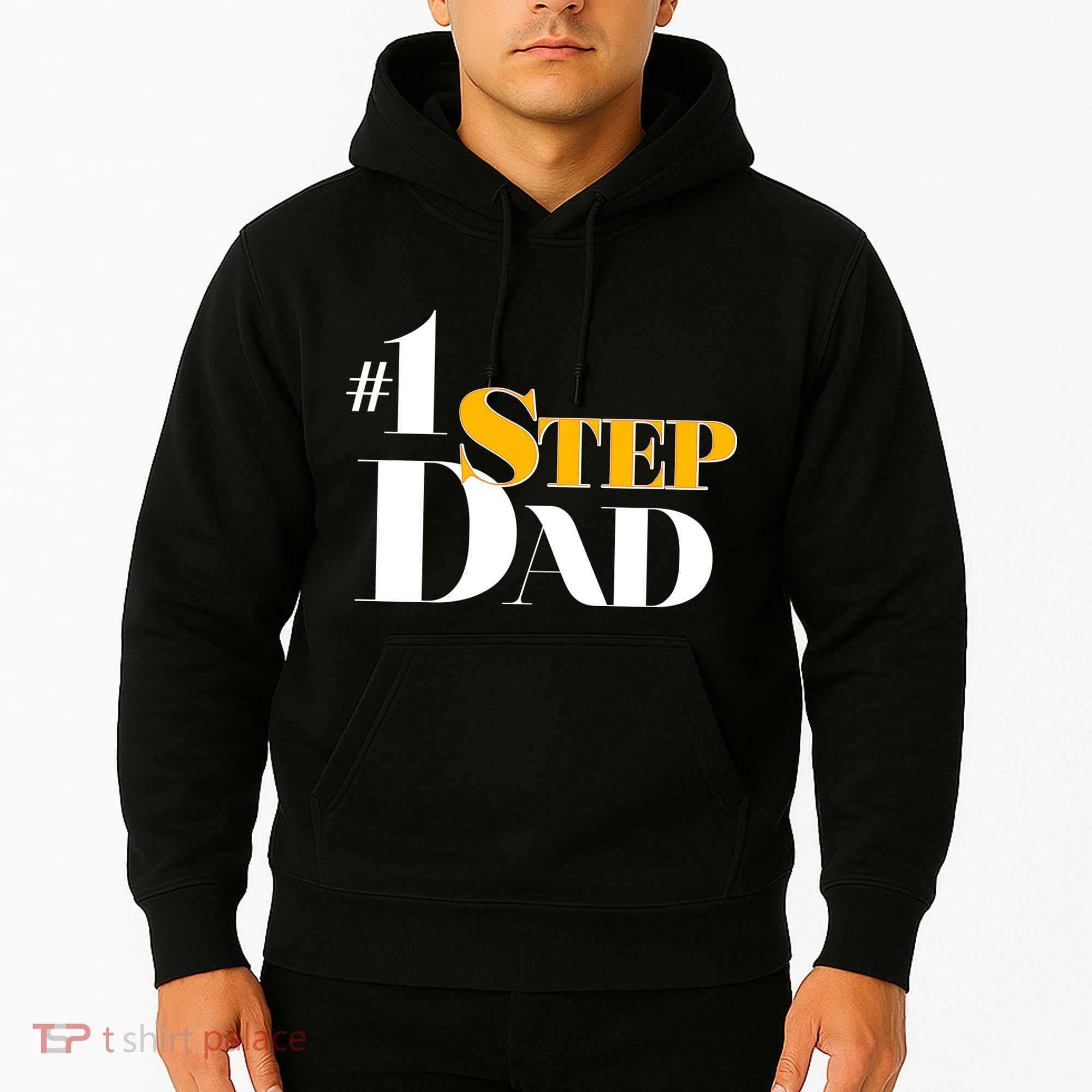 No 1 Step Dad Father's Day Hoodie