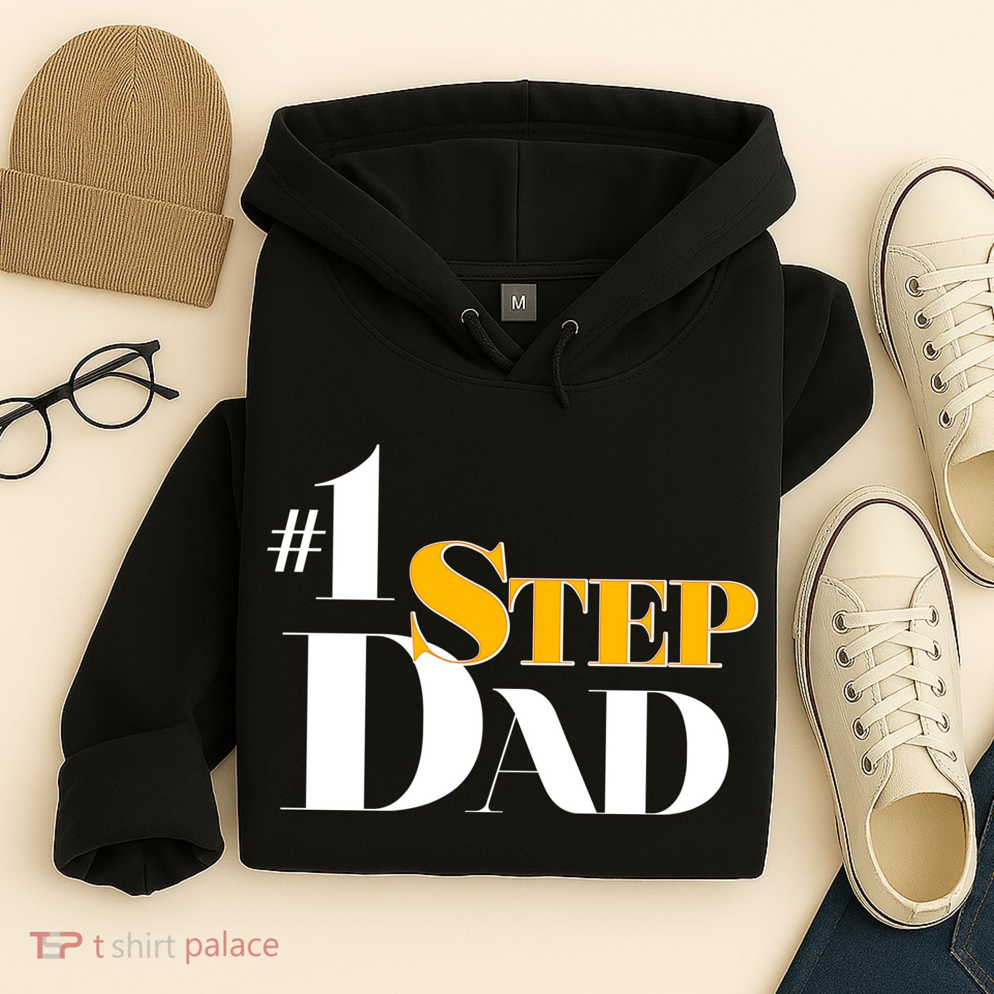 No 1 Step Dad Father's Day Hoodie