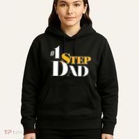 No 1 Step Dad Father's Day Hoodie thumb 5