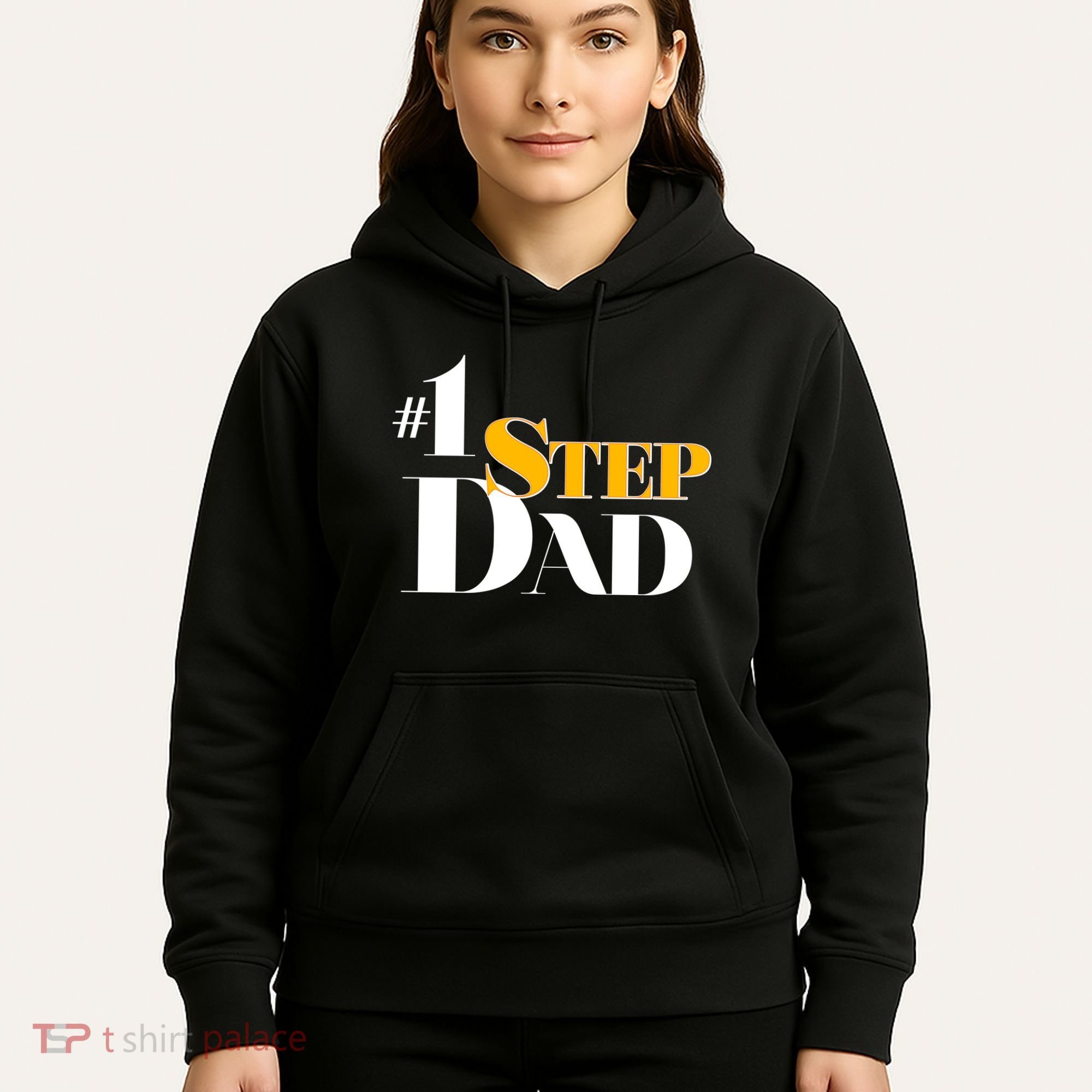 No 1 Step Dad Father's Day Hoodie
