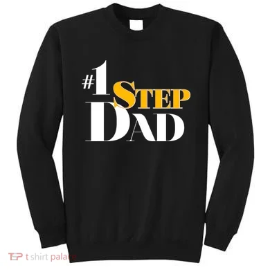 No 1 Step Dad Father's Day Sweatshirt