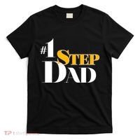 No 1 Step Dad Father's Day T-Shirt thumb 0