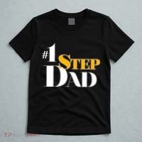 No 1 Step Dad Father's Day T-Shirt thumb 5