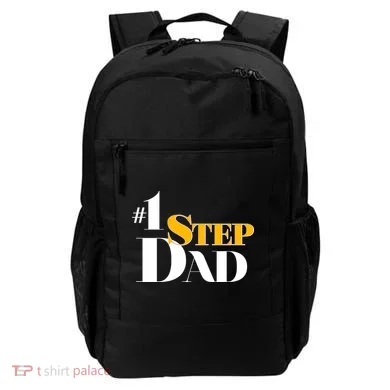 No 1 Step Dad Father's Day Backpack
