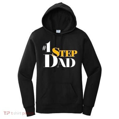 No 1 Step Dad Father's Day Women's Hoodie