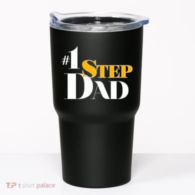 No 1 Step Dad Father's Day Tumbler