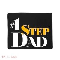 No 1 Step Dad Father's Day Mousepad thumb 0