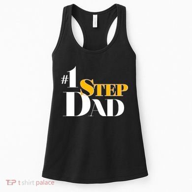 No 1 Step Dad Father's Day Women's Tank Top