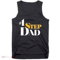 No 1 Step Dad Father's Day Tank Top thumb 0