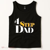 No 1 Step Dad Father's Day Tank Top thumb 2