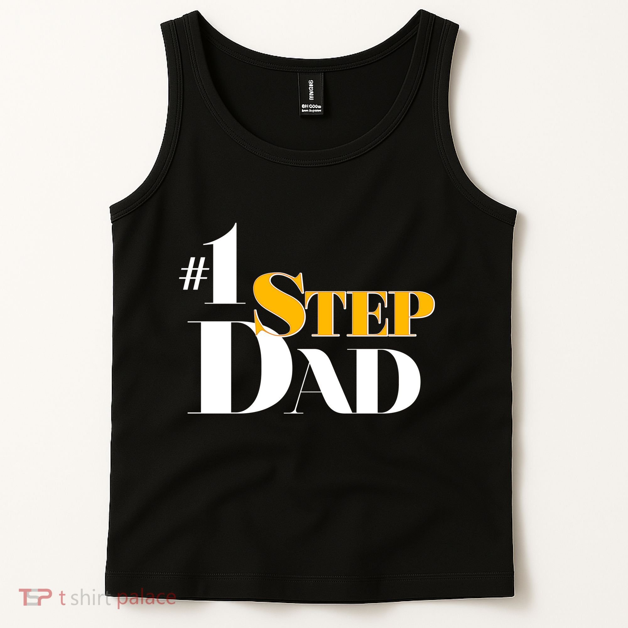 No 1 Step Dad Father's Day Tank Top