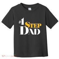 No 1 Step Dad Father's Day Toddler T-Shirt thumb 0