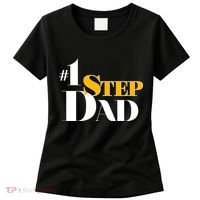 No 1 Step Dad Father's Day Women's T-Shirt thumb 0