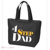 No 1 Step Dad Father's Day Tote Bag thumb 3