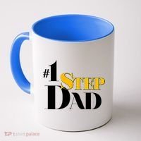 No 1 Step Dad Father's Day Coffee Mug thumb 0