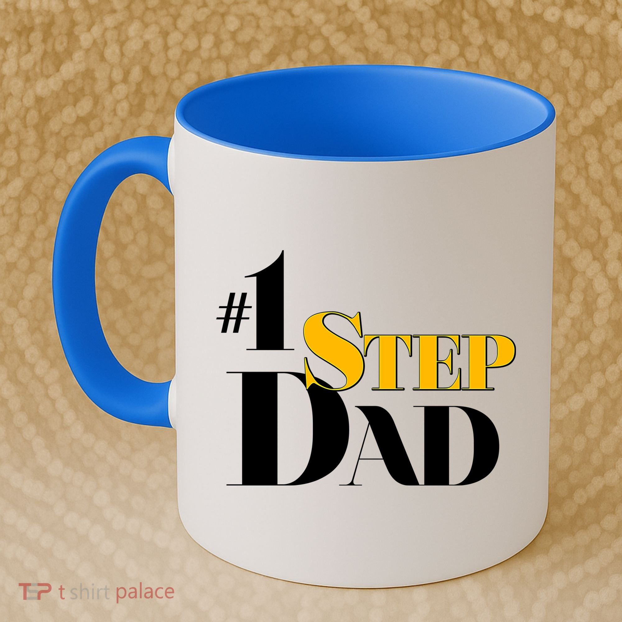 No 1 Step Dad Father's Day Coffee Mug