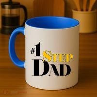No 1 Step Dad Father's Day Coffee Mug thumb 4