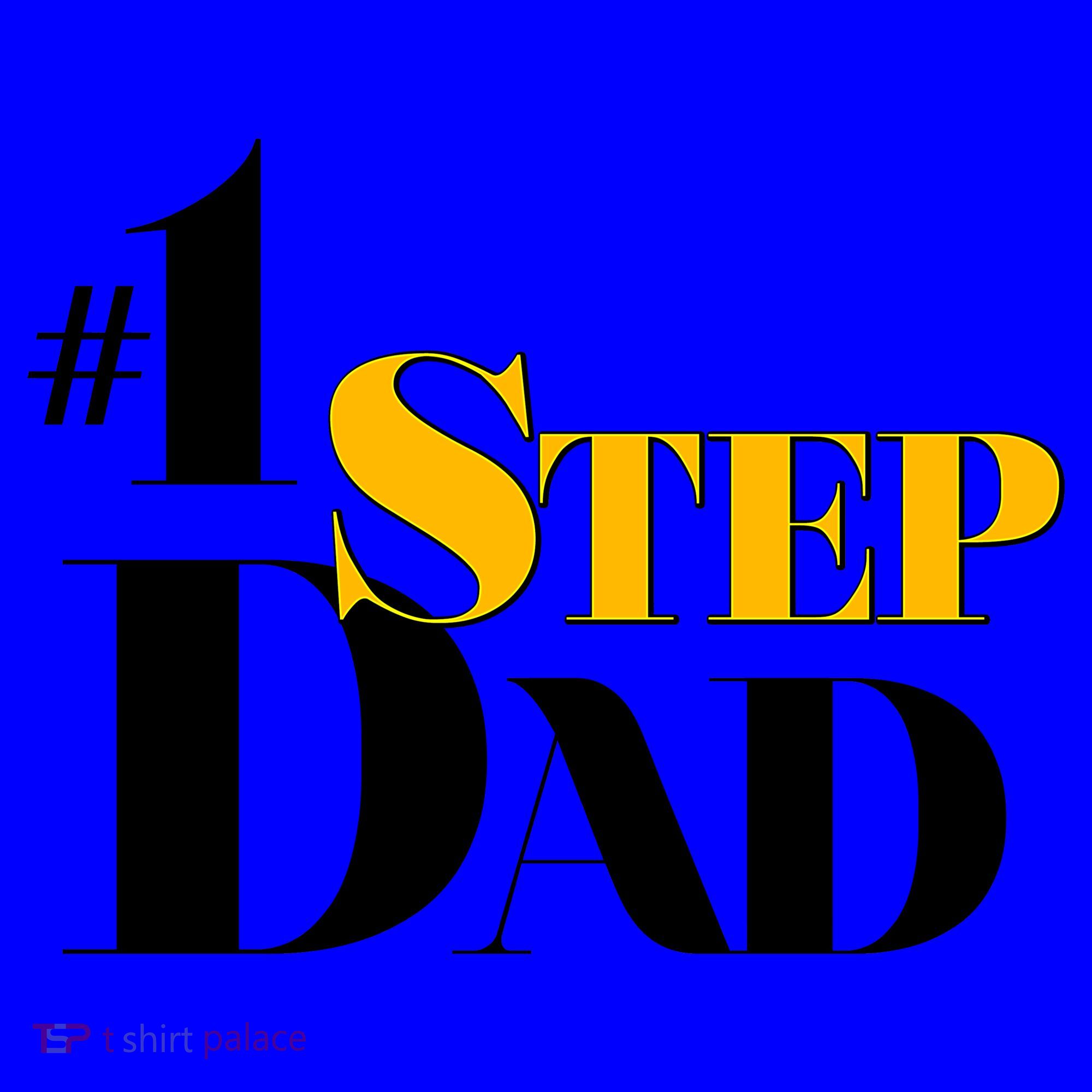 No 1 Step Dad Father's Day Coffee Mug