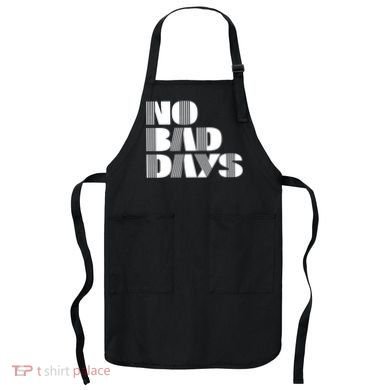No Bad Days Funny Meme Apron