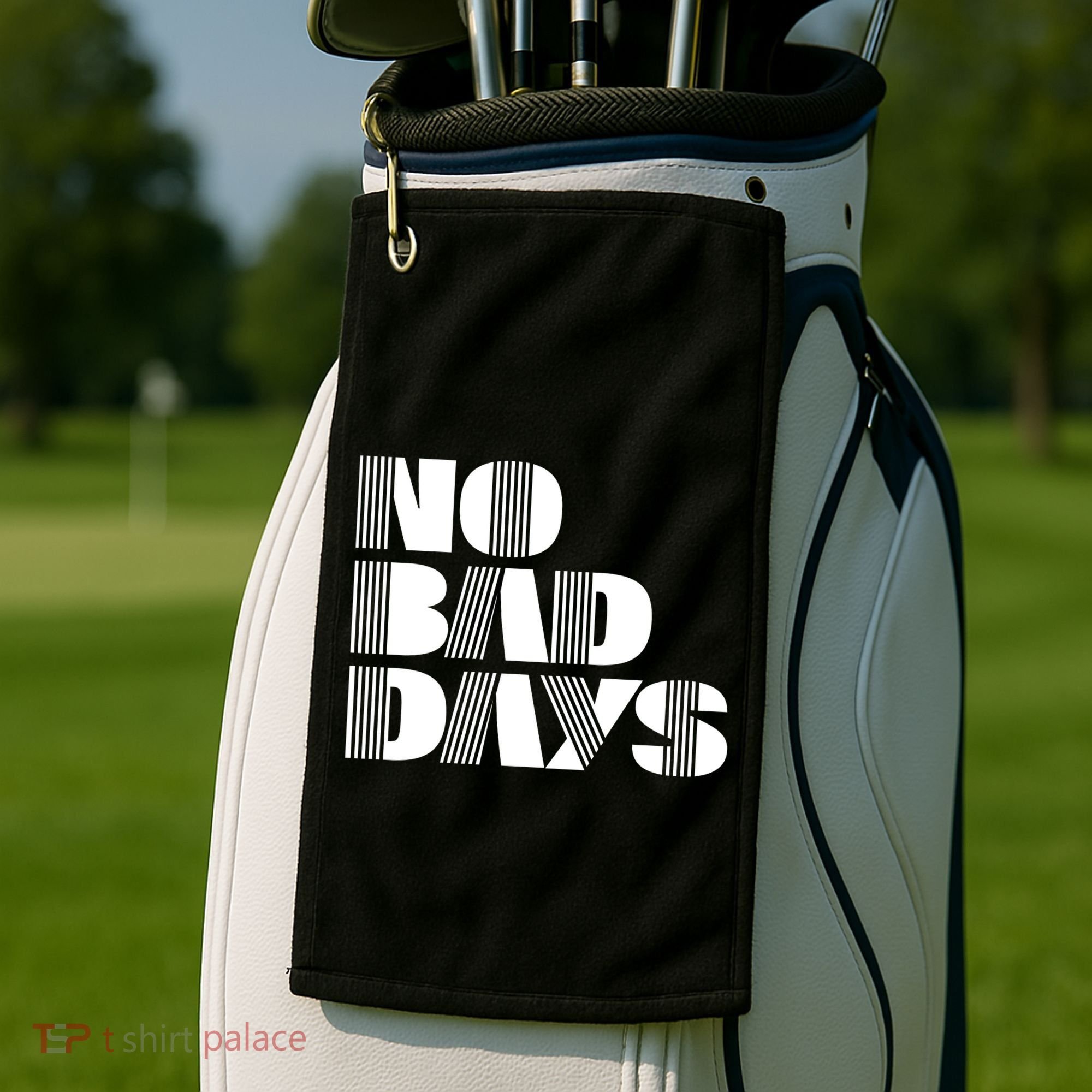 No Bad Days Funny Meme Golf Towel
